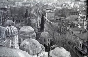 Şehzade Camii Minaresi’nden Vezneciler’e Bakış