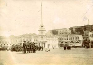 Tophane Kışlası'nda Talim