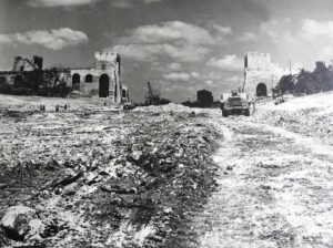 Millet Caddesi Yapımı İçin Yıkılan Surlar