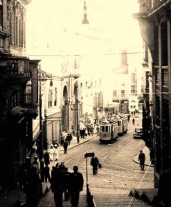 Yüksek Kaldırım'dan Karaköy'e Bakış