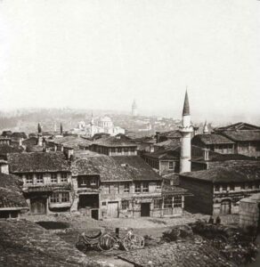 Fatih'ten Zeyrek ve Galata İstikametine Bakış