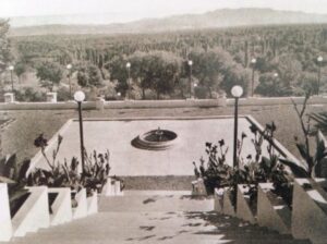 Çelik Palas Merdivenleri ve Bursa Ovası