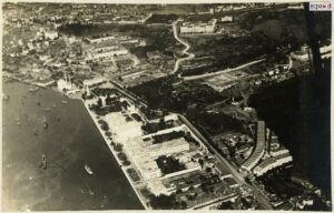 Havadan Dolmabahçe Sarayı ve Çevresi