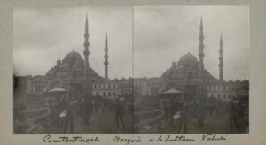 Eski Galata Köprüsü Üstünden Yeni Cami