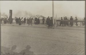 Eski Galata Köprüsü Üzerinden Görünüm