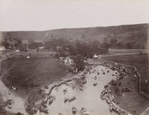 Kağıthane Deresi'nde Sandallar