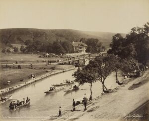 Kağıthane Deresi Üzerinde Köprü ve İmrahor Kasrı