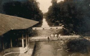 Çağlayan Kasrı'ndan Kağıthane Deresi'ne Bakış