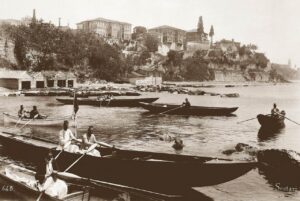 Salacak İskelesi'nde Sandallar