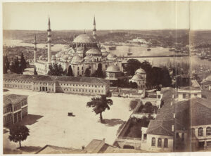 Beyazıt Kulesi'nden Robertson & Beato Panoraması (1/5) - Süleymaniye Yönü