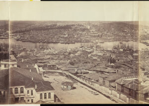 Beyazıt Kulesi'nden Robertson & Beato Panoraması (2/5) - Galata Yönü