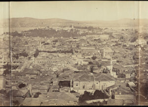 Beyazıt Kulesi'nden Robertson & Beato Panoraması (4/5) - Topkapı Sarayı Yönü