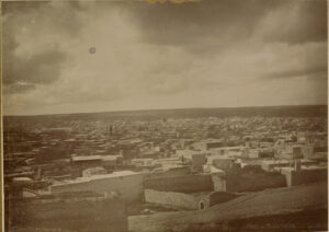 Halep Şehri'nin Manzarası ile Kalesi