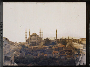 Ayasofya Minaresinden Sultan Ahmet Camii'ne Bakış