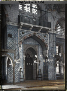 A2191 Constantinople(actuelleIstanbul)-TurquieInterieurdelaRustemPasaCamii(mosqueedeRustemPasa)